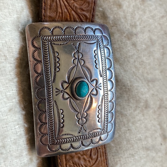 Leather belt - Picture 3 of 7